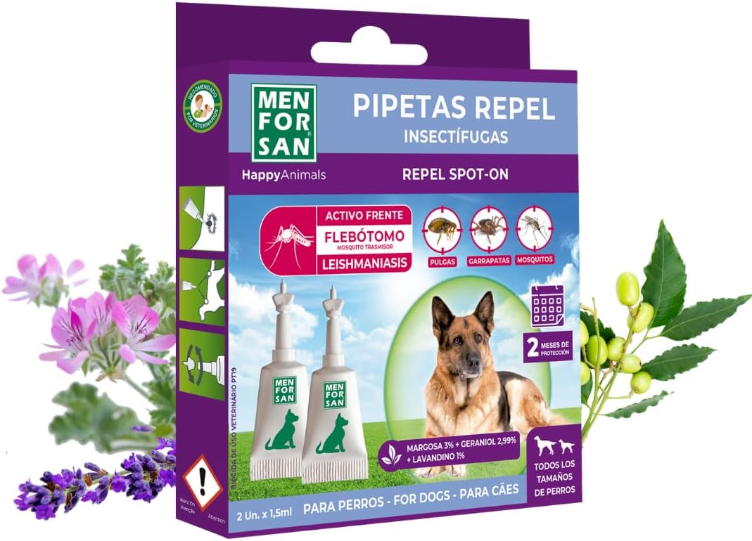 Pipetas Desparasitantes Cão