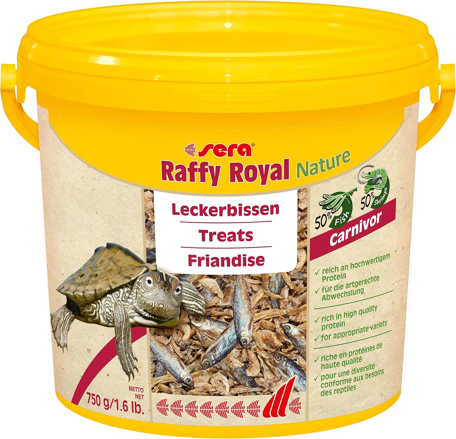 Sera Raffy P Comida para Tartarugas