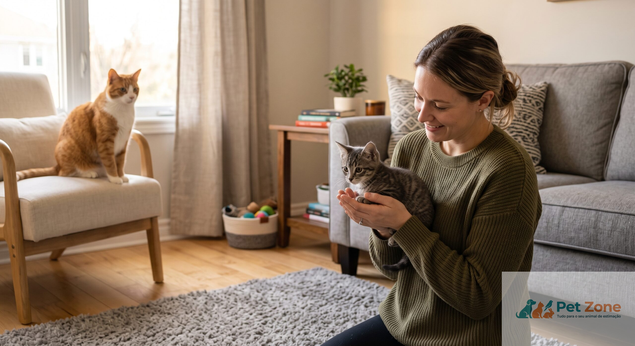Vais receber um novo gatinho em casa? Descobre o passo a passo para preparar o espaço, fazer apresentações sem conflitos com outros animais e garantir uma adaptação tranquila.