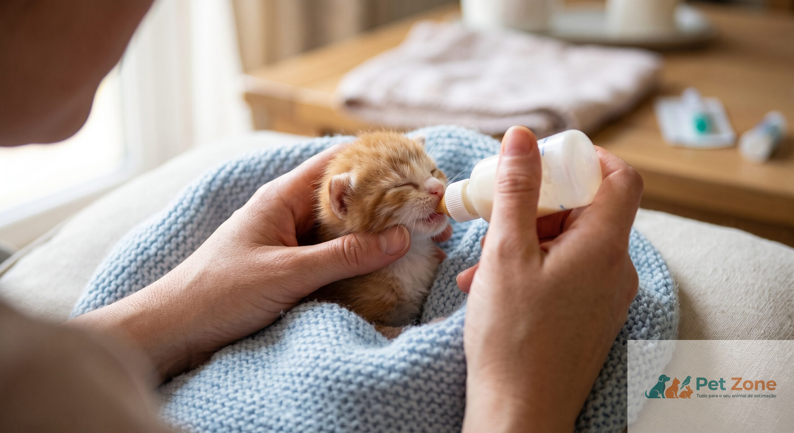 Encontraste um gatinho órfão? Descobre os cuidados vitais nas primeiras semanas: como controlar a temperatura, dar leite materno específico, estimular as necessidades e fazer o desmame correto.