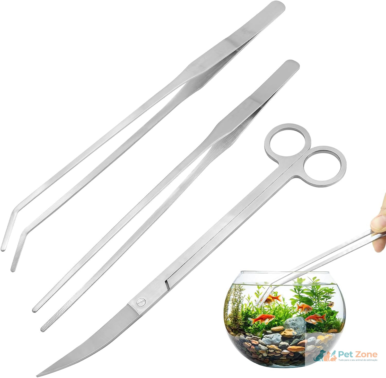 Kit Ferramentas de aquário
