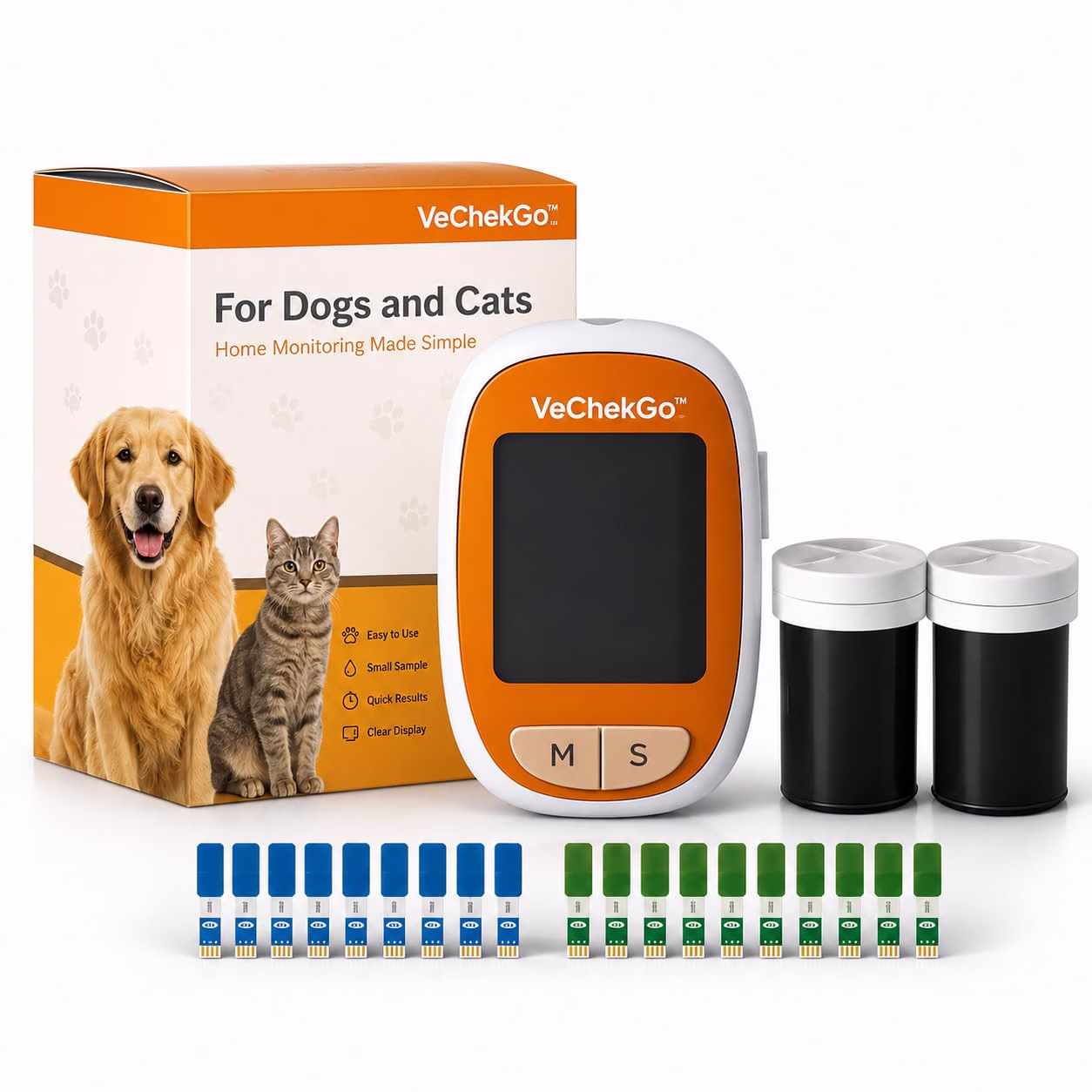 VECHECK GO Medidor de glucose 