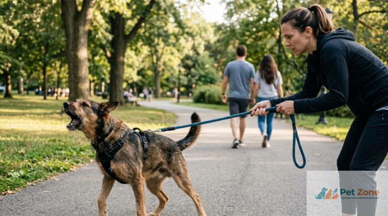 O Meu Cão Ladra Sempre que Alguém Passa à Porta: O Que Fazer?